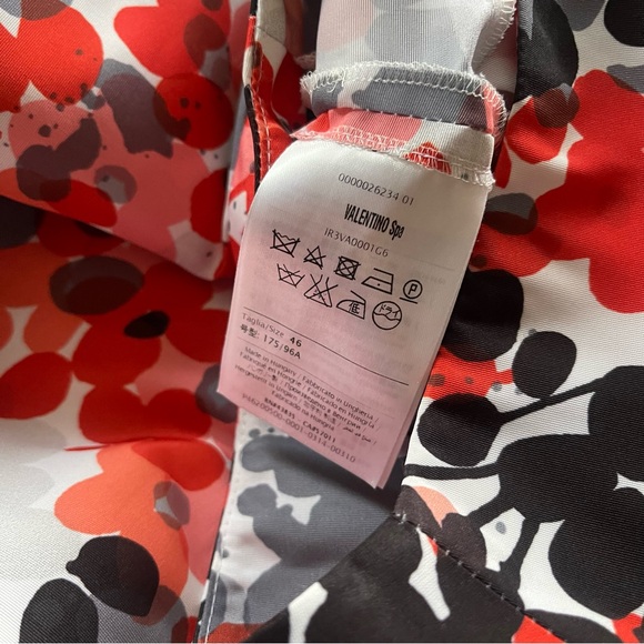 RED Valentino Floral Silk Dress - Picture 12 of 13